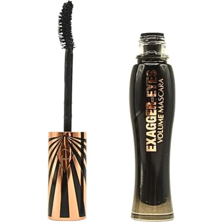 Charlotte Tilbury Exagger-Eyes Volume Mascara, 10 ml, tiefschwarz, wischfest mit langer Haltbarkeit, für bis zu 28 Stunden Volumen – Bild 3