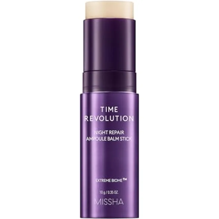 MISSHA Time Revolution Night Repair Ampoule Stick, Verjüngende Hautpflege mit verbesserter Textur und Elastizität, tragbares Design, 10 g