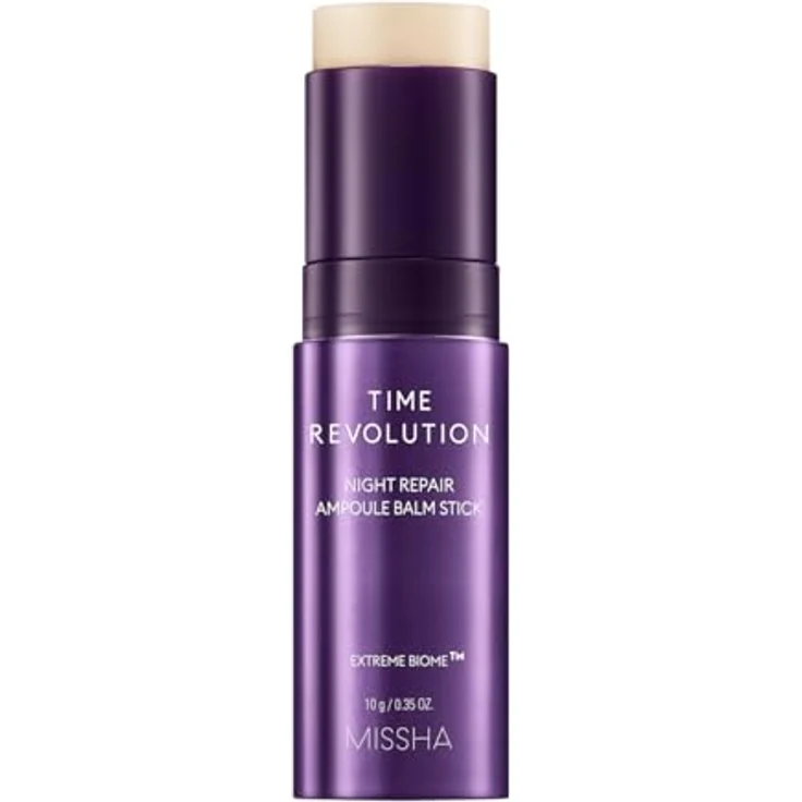 MISSHA Time Revolution Night Repair Ampoule Stick, Verjüngende Hautpflege mit verbesserter Textur und Elastizität, tragbares Design, 10 g – Bild 1