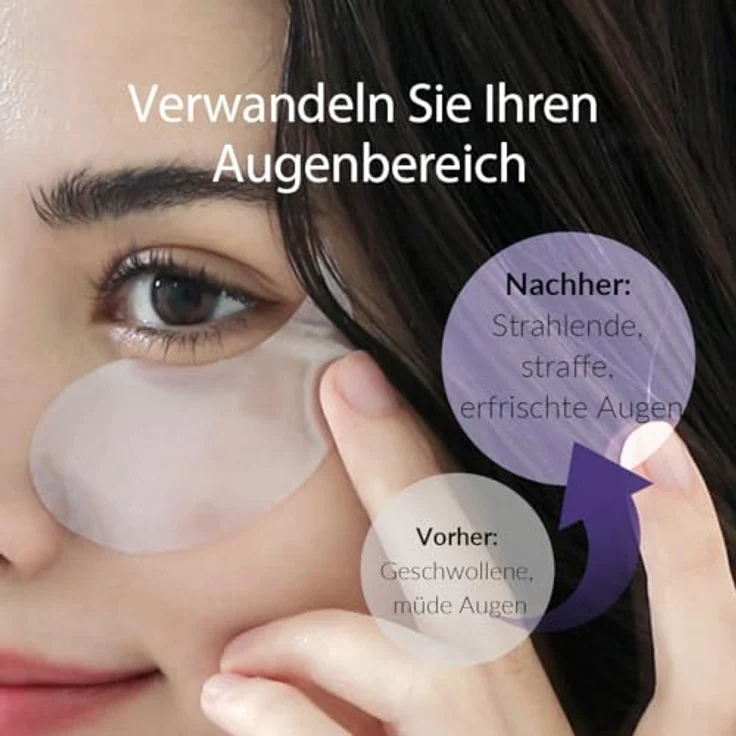 Mizon Original Skin Energy Collagen, Augenpflege Gel mit Meerescollagen, 60 ml, revitalisierend gegen Falten und dunkle Augenringe – Bild 5