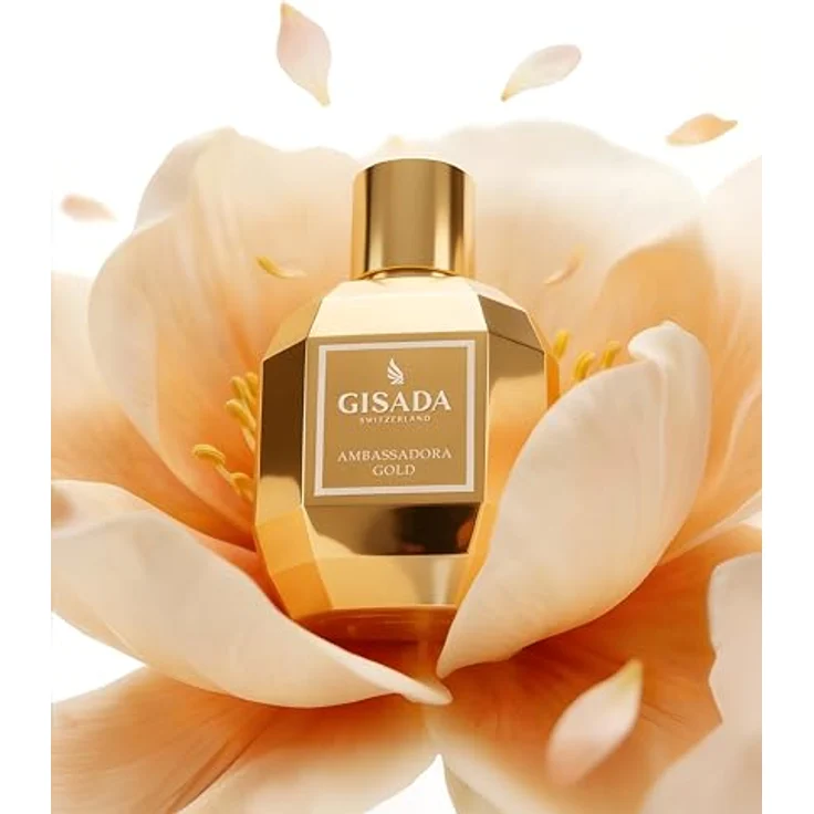 Gisada Ambassadora Gold, Eau de Parfum für Damen, 100ml - Eleganter floral-süßer Duft mit Pflaume, Orange, Zitrone und Birne – Bild 3