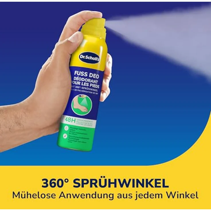Scholl Schuh- & Fußfrische Fuß Deo Extra Frisch 150 ml – Bild 7