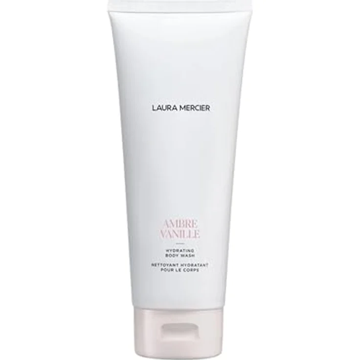 Laura Mercier Ambre Vanille Hydrating Body Wash, Duschgel 200 ml für trockene Haut mit luxuriösem Vanille-Duft – Bild 1