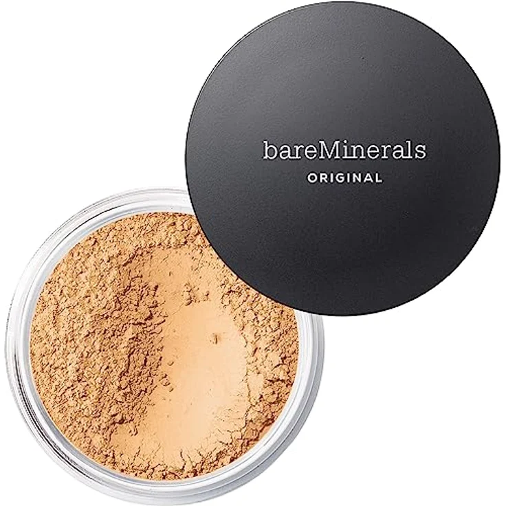 bareMinerals Original Loose Powder Foundation, SPF 15, 8 g, hochwertige Mineralien für strahlenden Teint, geeignet für empfindliche Haut – Bild 2