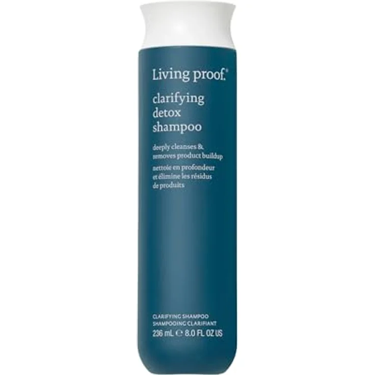 Living Proof Clarifying Detox Shampoo | Tiefenreinigungsshampoo langanhaltend sauberes Haar | Entfernt Produktablagerungen | Cruelty Free | 236ml – Bild 1