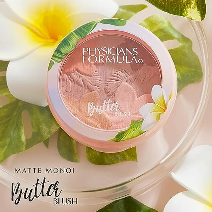 Physicians Formula Matte Monoi Butter Blush, Rouge für Damen, 4,5 g, pflegend und mattierend – Bild 7