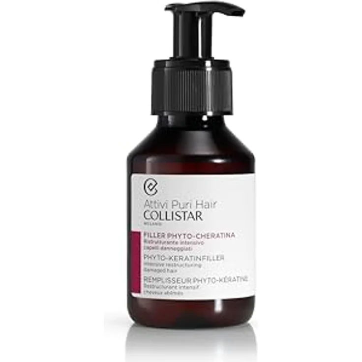 Collistar Phytokeratin-Filler, Pre-Shampoo Mit Intensiv Restrukturierender Wirkung, Geschädigtes und Sprödes Haar, 100 ml