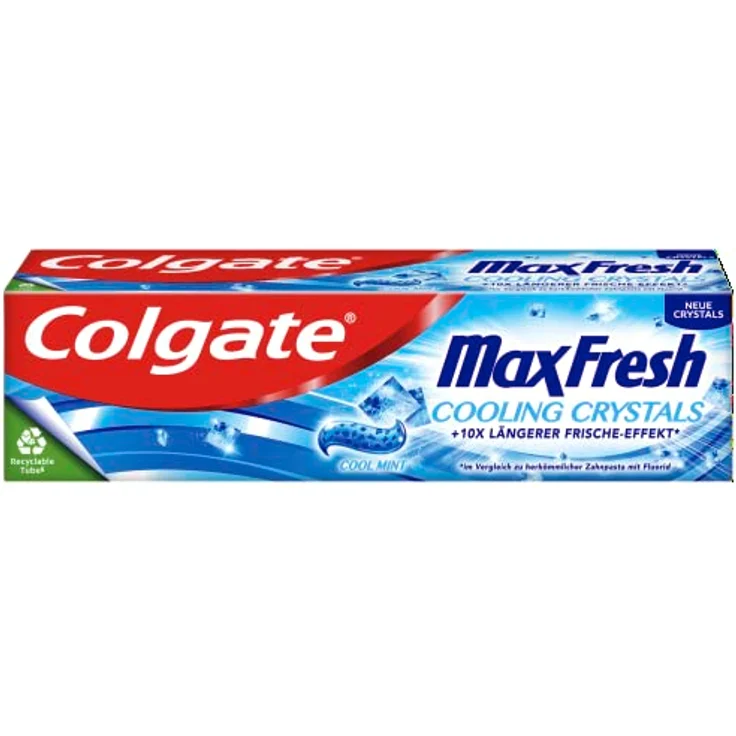 Colgate Max Fresh Cooling Crystals Zahnpasta, 12er Pack (12 x 75 ml) – Bild 2