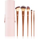 Beautifly B-Brushes Pinselset 5 St., Make-up Pinsel Set für Damen, schwarz