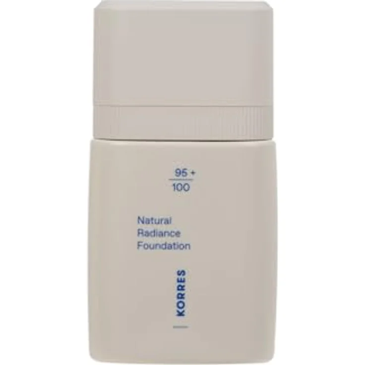 KORRES Natural Radiance Foundation Medium 02, mittlere Deckkraft, vegan, mit Pfingstrosen-Blütenextrakt, 30 ml – Bild 1