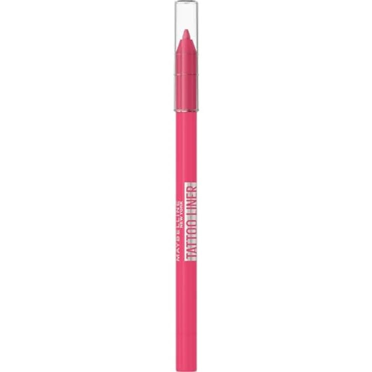 MAYBELLINE NEW YORK Tattoo Liner Gel Pencil, Eyeliner für die Augen in Ultra Pink, 1,3 g, wasserfest und abriebfest – Bild 1
