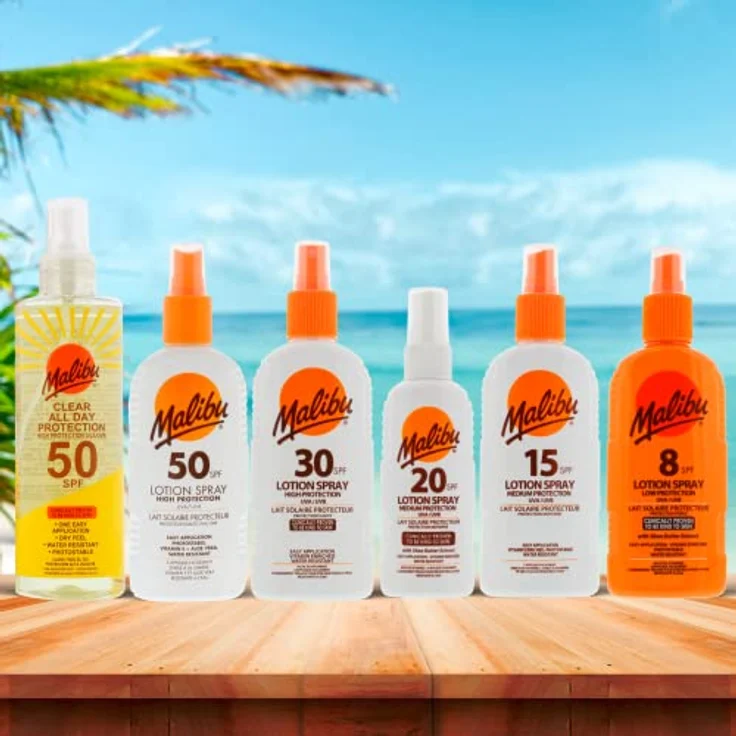 Malibu Sun Sonnenschutzspray LSF 30, hoher Schutz, trockenes Gefühl, wasserabweisend, 250 ml – Bild 4