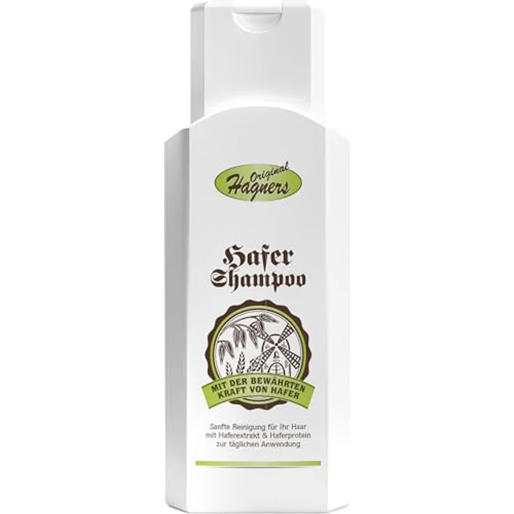 Original Hagners Hafer-Shampoo 400 ml, mit Haferextrakt und Haferprotein, sanfte Reinigung, täglich anwendbar – Bild 2