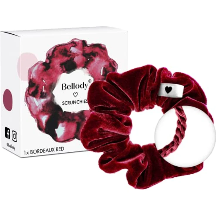 Bellody Original Scrunchie Bordeaux Red – Bild 2