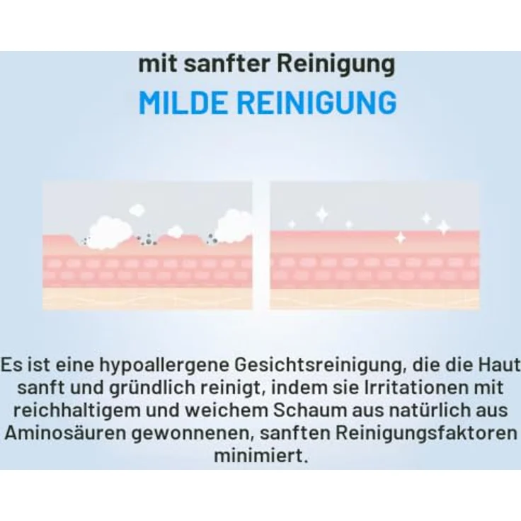 ATOPALM MLE Cleansing, sanfter Reinigungsschaum für empfindliche trockene Haut, 150 ml – Bild 4