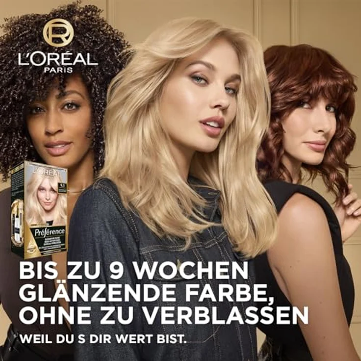 L'Oréal Paris Préférence Nr. 7 - Naturmittelblond Haarfarbe 1 Stk – Bild 3
