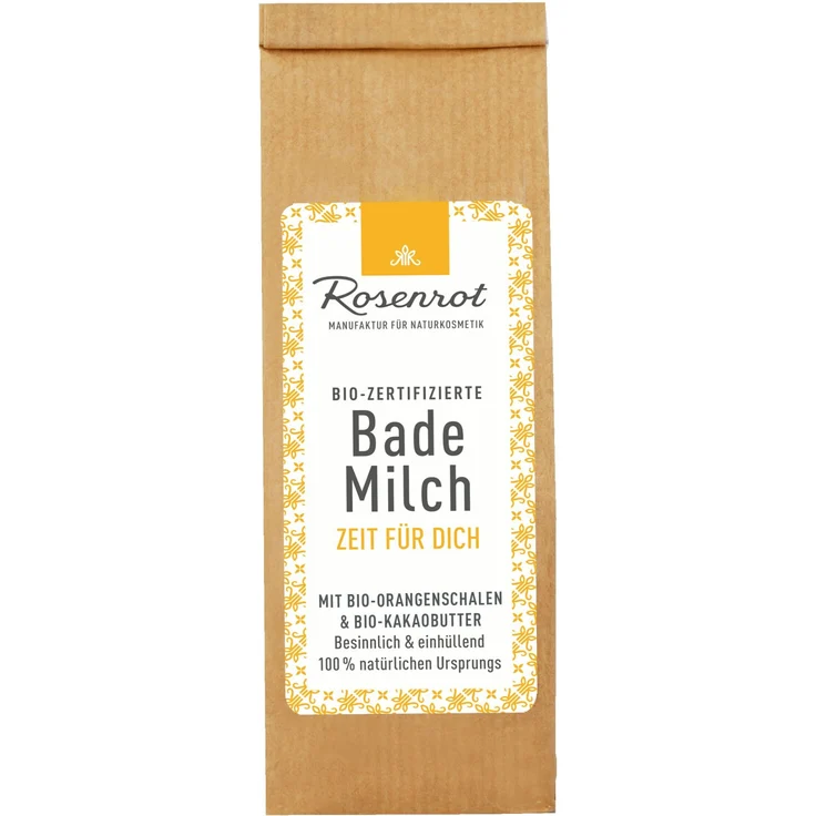 Rosenrot Naturkosmetik - Bademilch Zeit für Dich (150g) - Preisvergleich – Bild 1