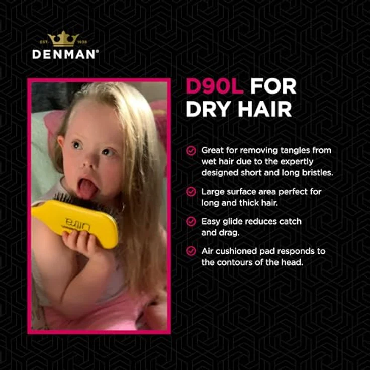 Denman Bürste Detangling Tangle Tamer Ultra – Bild 4