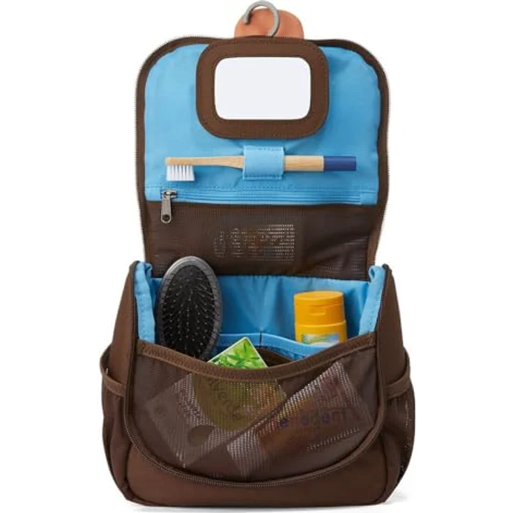 Affenzahn Affenzahn Kulturtasche Kinder Braun, 1 – Bild 6