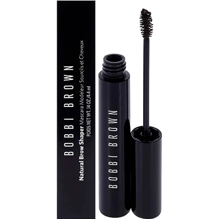 Bobbi Brown Natural Brow Shaper Augenbrauen-Gel, Farbton Mahogany, 4,4 ml, fixiert und betont die Augenbrauen für einen natürlichen Look – Bild 1