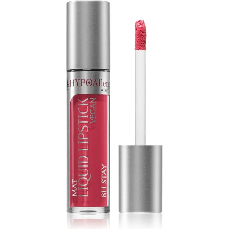 Bell Hypoallergenic Matter Flüssig-Lippenstift, Farbton 08 Tokyo, 4.4 g, matte Textur, hohe Pigmentierung, vegan