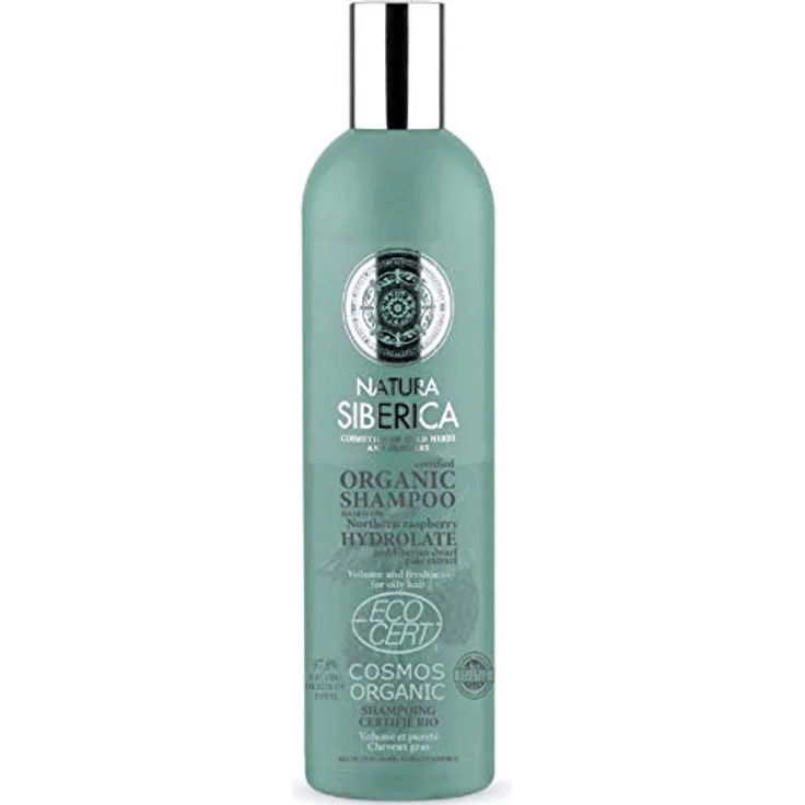 Natura Siberica Certyfikowany, organiczny szampon do włosów przetłuszczających się, 200 ml - für Volumen und Frische