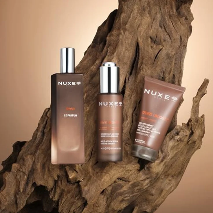 Nuxe Men Multi-Action Serum Youth & Energy, Feuchtigkeitsserum für Herren mit patentiertem Eschenöl-Extrakt, 30 ml – Bild 5