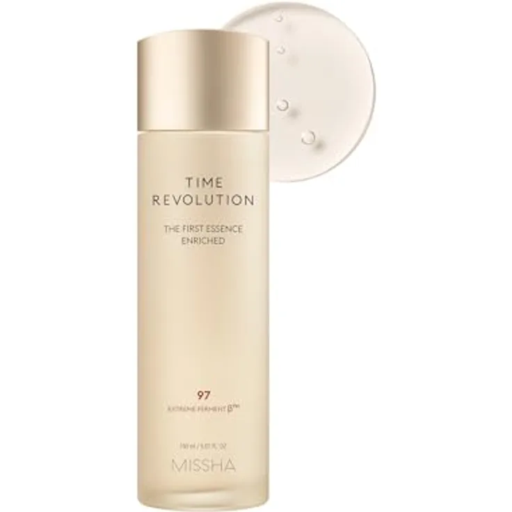 MISSHA Time Revolution The First Essence Enriched, Gesichtsessenz mit intensiver Hydration und Anti-Aging Wirkung