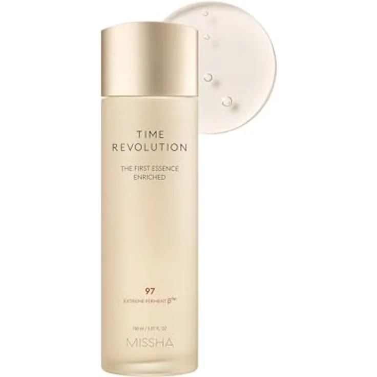 MISSHA Time Revolution The First Essence Enriched, Gesichtsessenz mit intensiver Hydration und Anti-Aging Wirkung – Bild 1