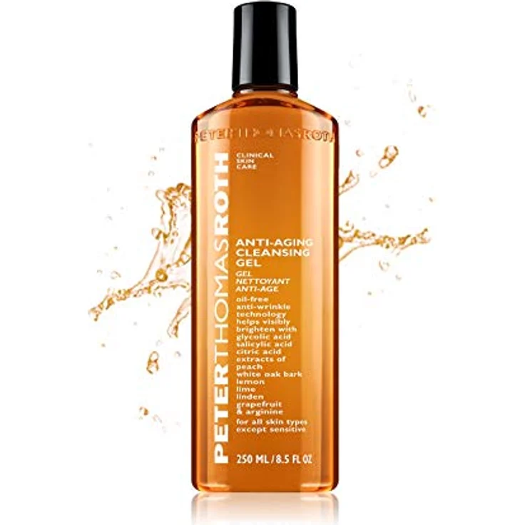 Peter Thomas Roth Anti Aging Cleansing Gel, Gesichtsreinigung mit Alpha-Hydroxid-Säuren, 250 ml – Bild 4
