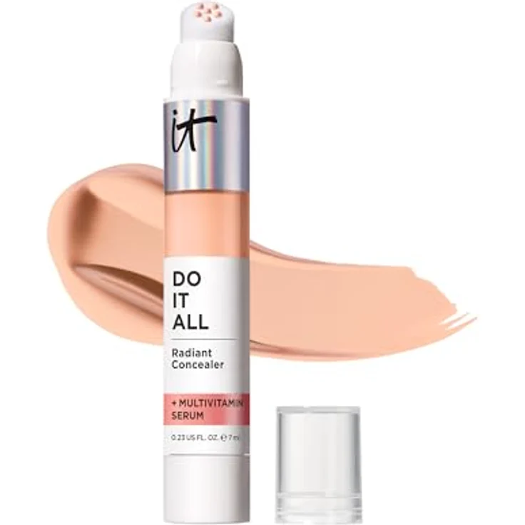 it Cosmetics Do It All Radiant Concealer, 4-in-1 Formel mit mittlerer Deckkraft, 7 ml – Bild 1