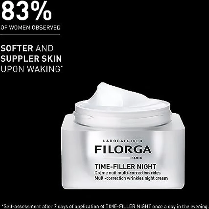 Filorga Time Filler Night Gesichtscreme 50 ml Nachtpflege Anti-Aging – Bild 4