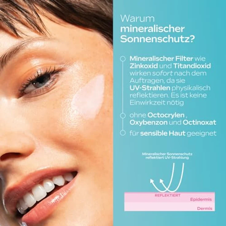 WELEDA Bio Glowy UV Fluid LSF 30, Naturkosmetik Sonnenschutz für Gesicht mit Moringaöl, 24h Feuchtigkeit, natürlicher Glow, vegan, 30ml – Bild 4