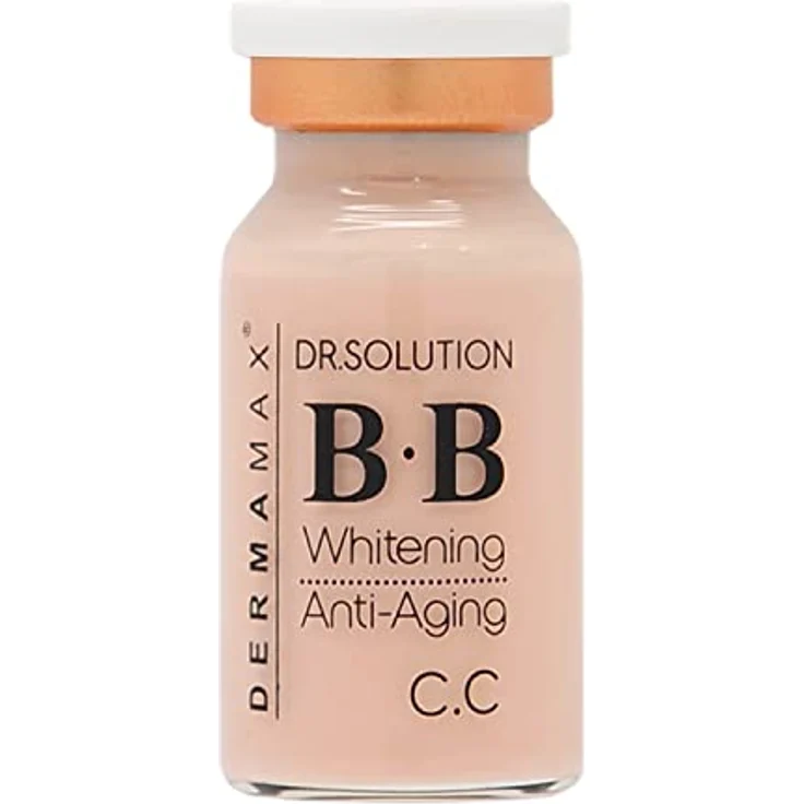 P-Beauty Cosmetic Accessories DERMAMAX BB Serum Glow, Ampullen für Mikroneedling und Dermaroller, hocheffizientes Anti-Aging Serum, No. 21 | No. 23 | C.C | Pink | Choko | Camel | Peach, jeweils 8ml – Bild 3