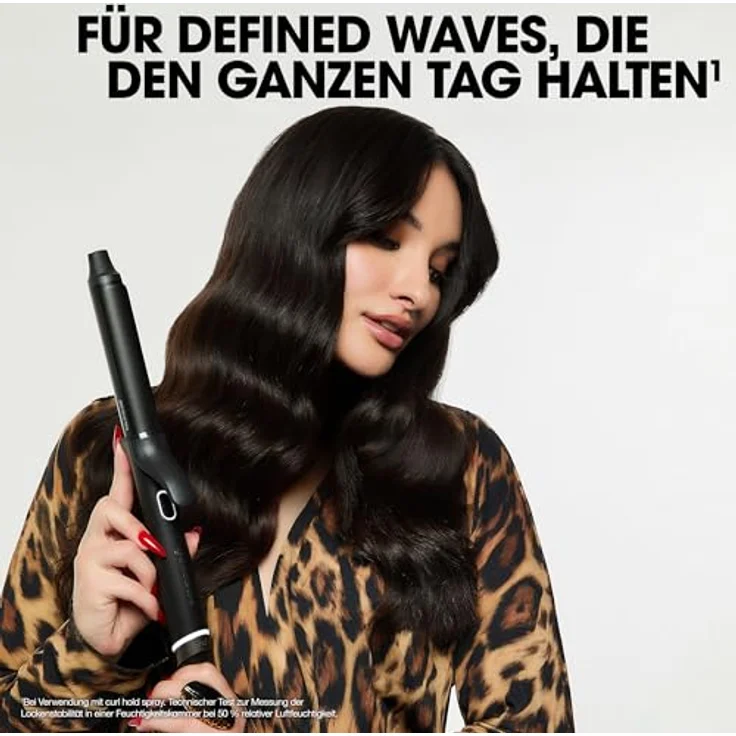 ghd chronos curve classic tong, professioneller Lockenstab in Schwarz mit 26 mm Durchmesser, bis zu 3x schnellere High-Definition Ergebnisse, frizz-frei und 185 °C optimale Stylingtemperatur – Bild 2