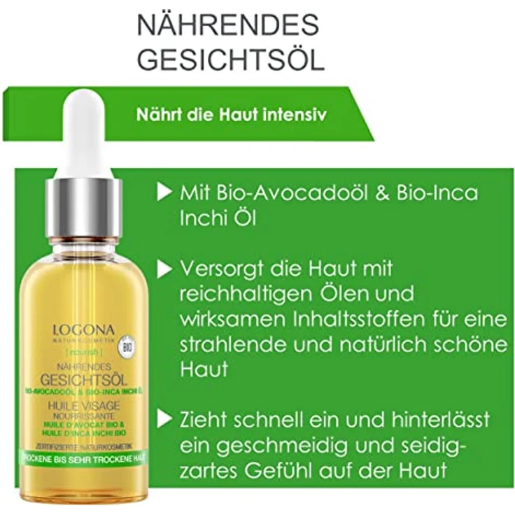Logona Vitalisierendes Gesichtsöl 30 ml – Bild 3