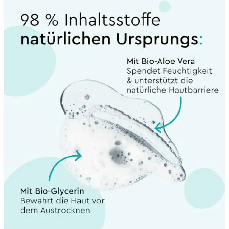 LILLYDOO Baby 2 in 1 Shampoo & Waschlotion, parfümfrei und farbstofffrei, 150ml, dermatologisch – Bild 5