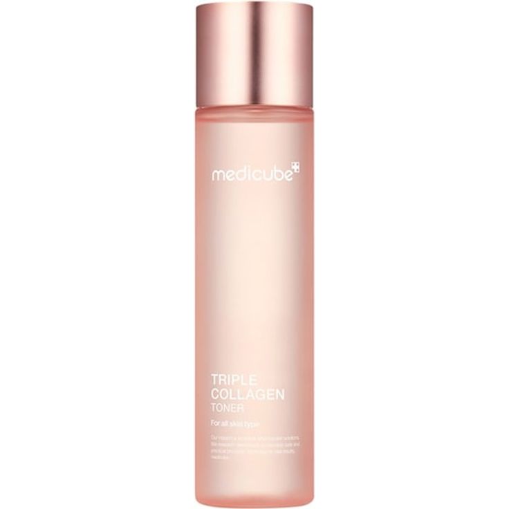 Medicube Triple Collagen Toner 4.0, Gesichtswasser mit 10.000 ppm Kollagen, 140 ml