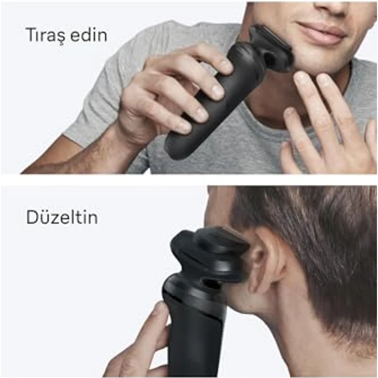 Braun Series 5, Elektrorasierer mit Präzisionstrimmer, wasserfest und automatische Spannungsanpassung, inkl. Reiseetui – Bild 5
