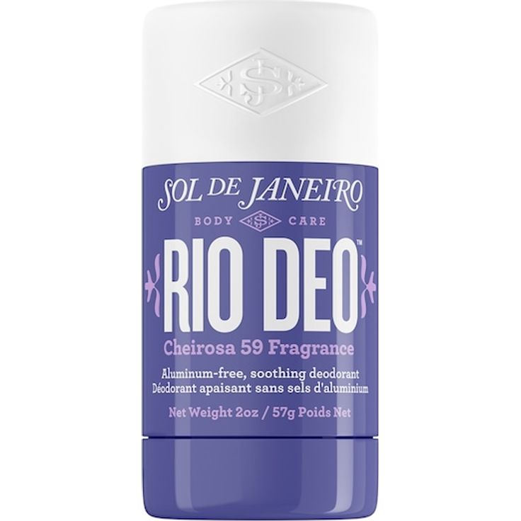 Sol de Janeiro Cheirosa 59 Delícia Drench Rio Deo, aluminiumfreies Damen-Deodorant mit feuchtigkeitsspendender Formel, 57 g