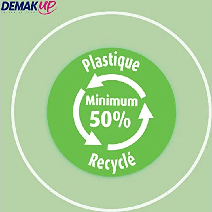 Demak'Up Bio-Wattepads zum Abschminken – Gesicht und Augen – 100% natürliche, biologische und nicht gebleichte Baumwollfasern – GOTS-zertifiziert – 85 Stück – Bild 5