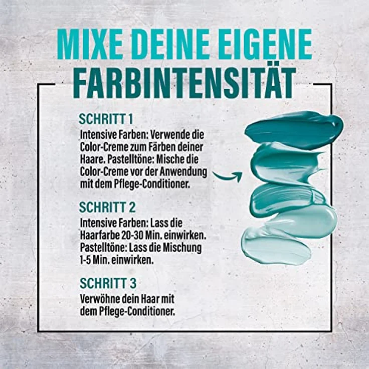 GOT2B FARB/ARTIST 097 Mermaid Grün Stufe 2, 3er Pack (3x 80 ml) – Bild 5