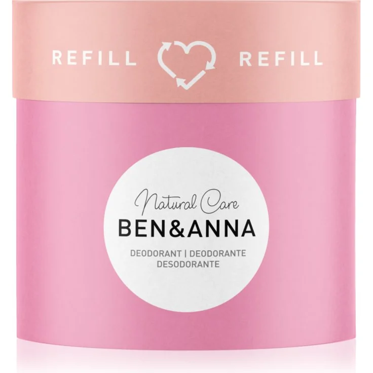 BEN&ANNA Love Me Refill, Deodorant für Damen, 40 g, vegan, ohne Aluminiumsalze, langanhaltend und hautverträglich
