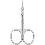 Excellent Hautschere 9.0 cm, turmspitz aus polierten rostfreien Edelstahl, präzise Schneide & ergonomischer Griff für professionelle Maniküre & Pediküre