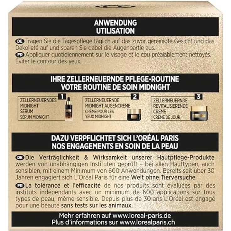 L'Oréal Paris Zell-Renaissance Tag Gesichtscreme 50 ml mit pflegender Wirkung – Bild 4