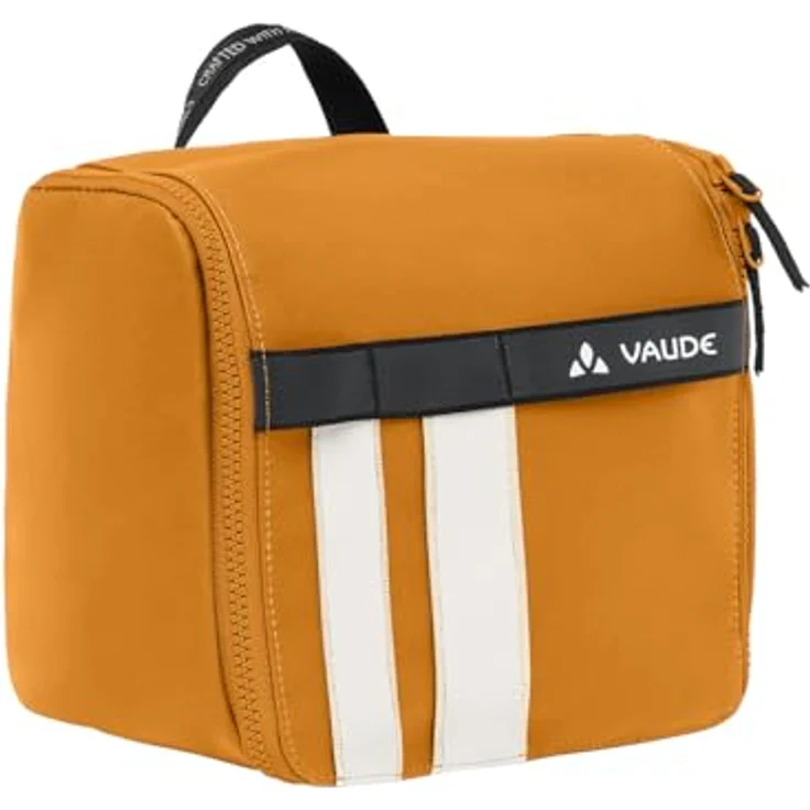 Vaude Banaba Kulturbeutel 26 cm, Beauty Case aus 100% Polyurethan, orange – Bild 1