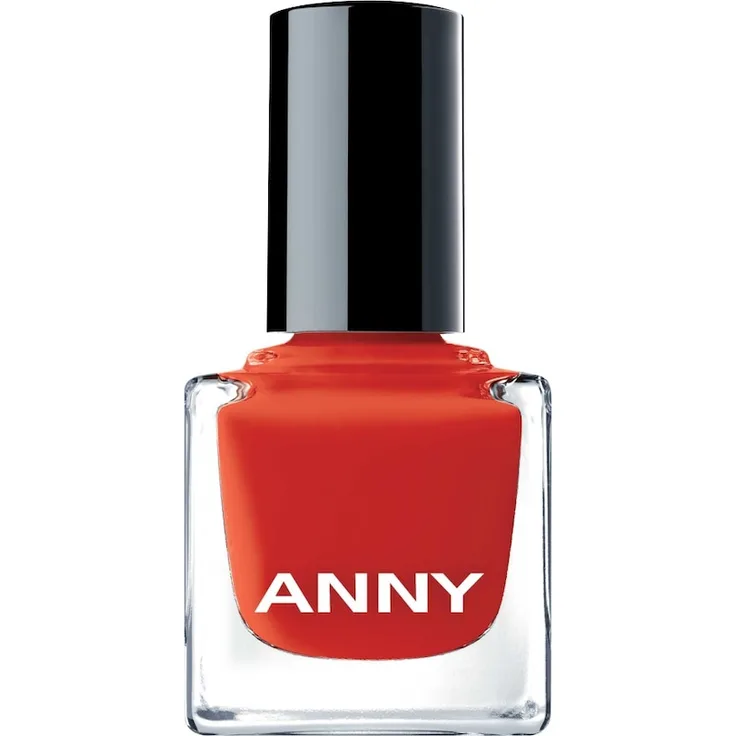 Anny Nail Polish, 15 ml, Nagellack in Red Meets Orange mit hoher Deckkraft und langanhaltendem Glanz