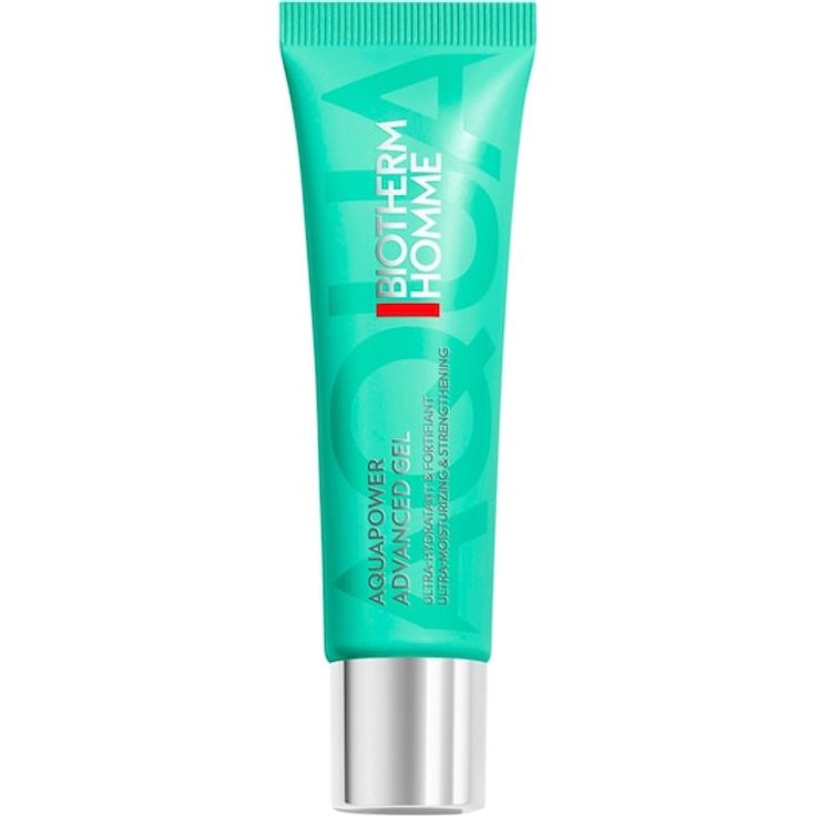 Biotherm Homme Aquapower Advanced Gel Gesichtscreme Herren, 30 ml, leichte Geltextur, für normale und empfindliche Haut, auch nach der Rasur geeignet