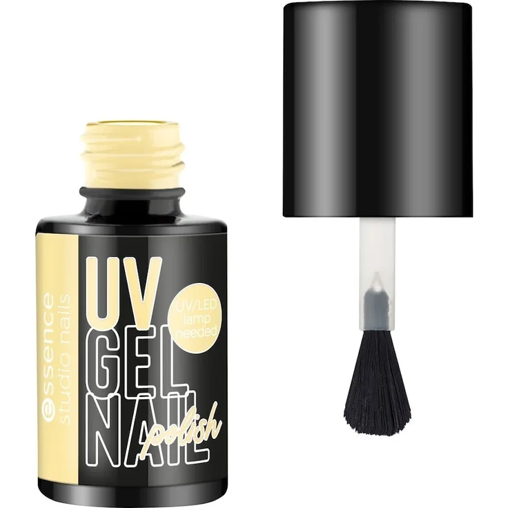 Essence UV Gel Nagellack 5 ml 21 - BUTTER BELIEVE IT!, hochglänzendes Gel-Finish, intensive Deckkraft, langanhaltende Farbe