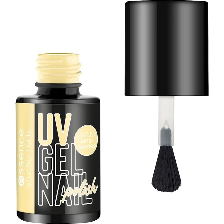 Essence UV Gel Nagellack 5 ml 21 - BUTTER BELIEVE IT!, hochglänzendes Gel-Finish, intensive Deckkraft, langanhaltende Farbe